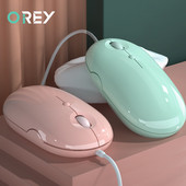 USB žičani igrački miš 1600DPI Mute Mouse Makro prijenosno računalo USB uredski ergonomski dizajn za PC igrače Dodaci za prijenosna računala