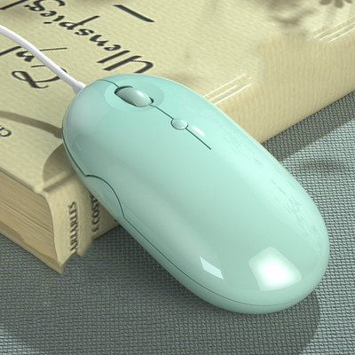 USB žičani igrački miš 1600DPI Mute Mouse Makro prijenosno računalo USB uredski ergonomski dizajn za PC igrače Dodaci za prijenosna računala