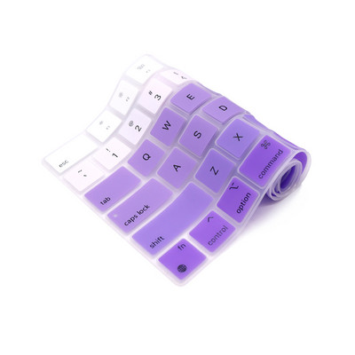 Za novi MacBook Pro 14 16 2021 A2442 A2485 13.6" A2681 engleski zaštitnik tipkovnice silikonski poklopac vodootporan otporan na prašinu američka verzija