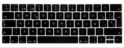 EU US Εισάγετε Αραβικά Ρωσικά Γαλλικά Αγγλικά για MacBook Pro 13 15 Touch Bar 2019 Αυτοκόλλητο κάλυμμα πληκτρολογίου σιλικόνης A2159 A1989 A1707