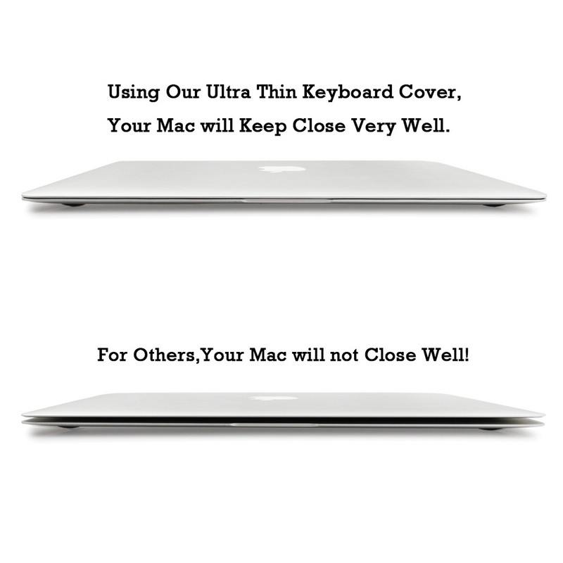 UE S.U.A. Introduceți arabă rusă franceză engleză pentru MacBook Pro 13 15 Touch Bar 2019 autocolant silicon pentru capacul tastaturii A2159 A1989 A1707