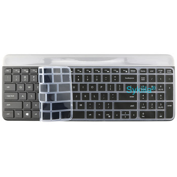 Капак на клавиатурата MK470 за Logitech MK470 K470 K580 Комплект с кабел Силиконов протектор Skin Case Film English Цветни черни аксесоари