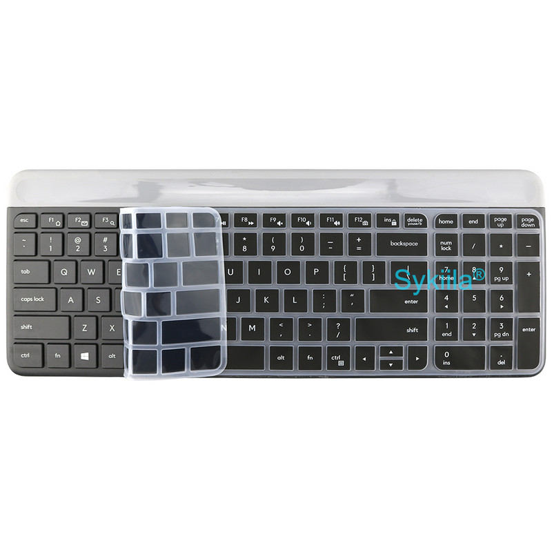 MK470 Poklopac tipkovnice za Logitech MK470 K470 K580 Žičani set Silikonski zaštitnik Skin Case Film Engleski šareni crni dodaci