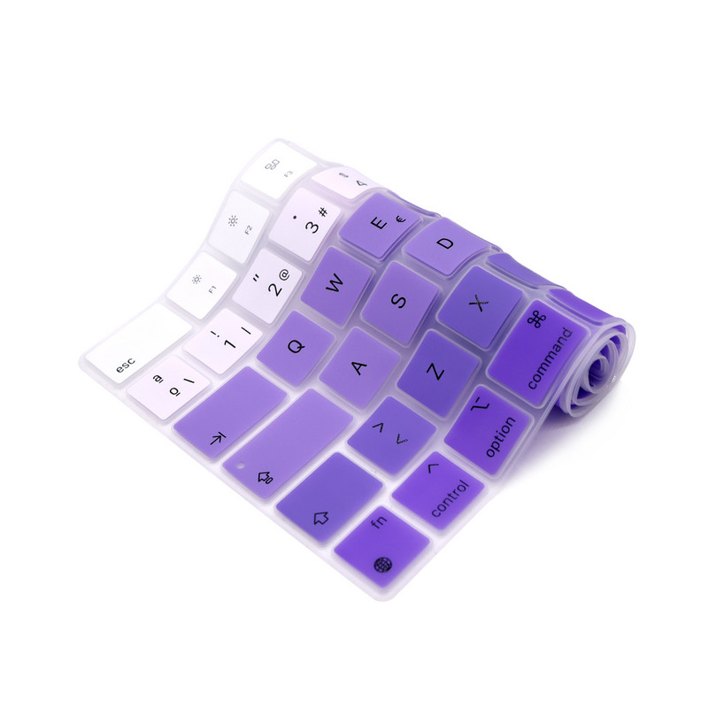 španjolska Za Macbook Air M2 A2681 poklopac tipkovnice Otporan na prašinu vodootporan silikonski poklopac za prijenosno računalo Pro14 A2442 A2485 Macbook procjene