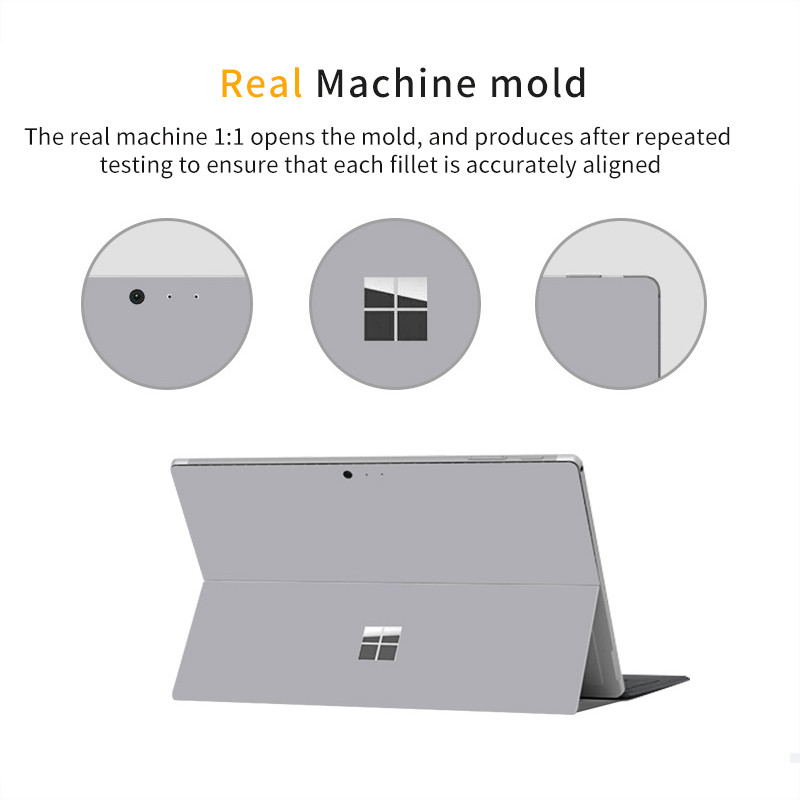 Prikladno za 2022 Microsoft Surface Sticker Pro 9/8/X Surface Pro X Go 3 Stražnja maska Body Decal Zaštita kože