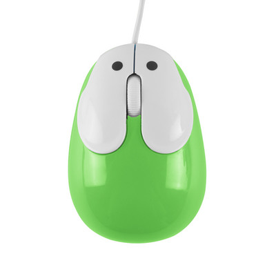 Slatki crtani žičani miš USB optički računalni miš za igrice 1600DPI igrački tihi mini miš za PC prijenosno računalo Desktop Djevojka Poklon