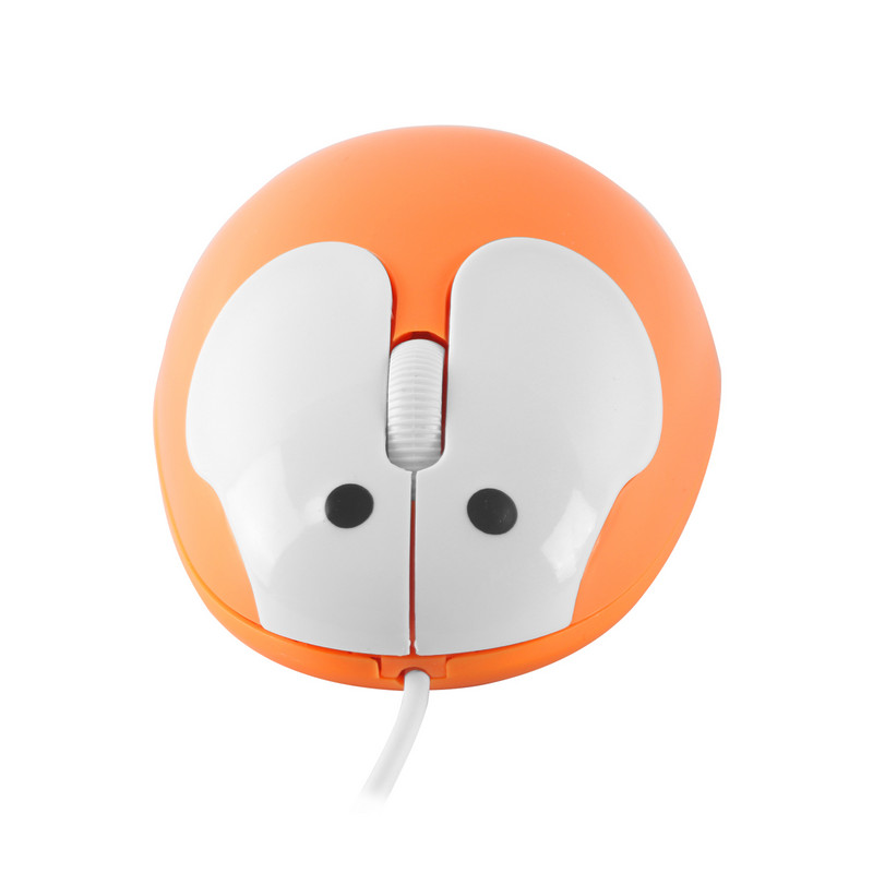 Slatki crtani žičani miš USB optički računalni miš za igrice 1600DPI igrački tihi mini miš za PC prijenosno računalo Desktop Djevojka Poklon