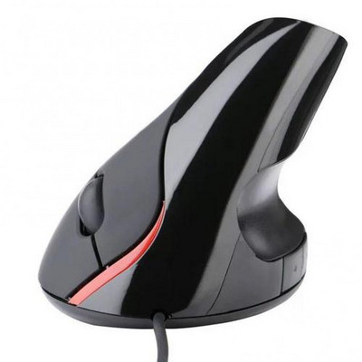 Mouse vertical ergonomic, fără fir, dreapta stânga, mouse pentru jocuri pentru computer, mouse optic USB 6D, mouse pentru jocuri, pentru laptop, computer