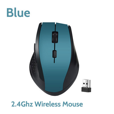 Mouse fără fir Bluetooth de 2,4 Ghz pentru computer PC Gaming Mouse pentru jocuri cu receptor USB Accesorii pentru laptop pentru Windows Win/XP/Vista