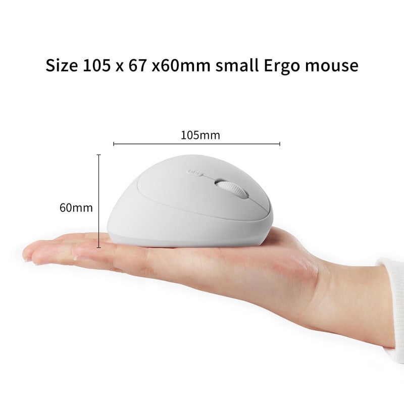 Mouse vertical fără fir reîncărcabil Mini Silent Gaming Mouse ergonomic USB optic roz Gamer Mause pentru laptop PC Computer Office