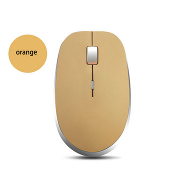 Нова батерия Безжична оптична мишка за заглушаване, подходяща за лаптоп компютър Macbook Game Mouse Game Console 2.4GHz 1600DPI