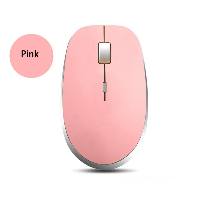 Nauja baterijos belaidė optinė nutildymo pelė, tinka nešiojamam kompiuteriui Macbook žaidimų pelė žaidimų konsolė 2.4GHz 1600DPI