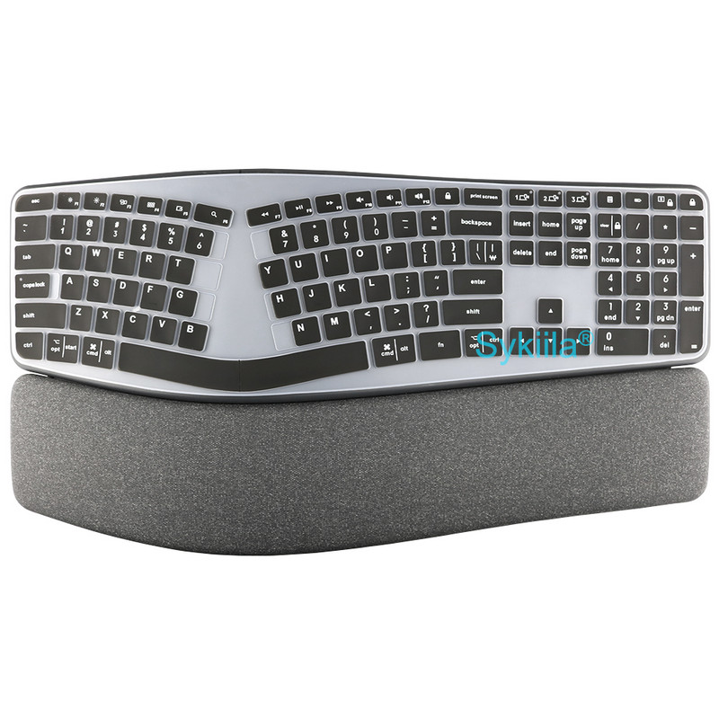 Poklopac tipkovnice za Logitech ERGO K860 za Logi Business Silikonski zaštitnik Skin Case Dodaci 2021