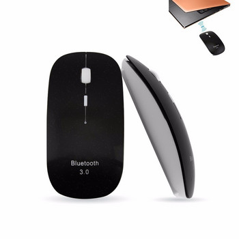 Bluetooth безжична мишка, оптична, ултратънка, тънка 3D компютърна мауза, малка розова, ергономична BT 3.0 мишка за компютър, лаптоп, преносим компютър момиче