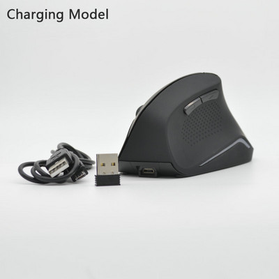 Novi okomiti punjivi miš 2.4G bežični miševi za računalne igre 3200DPI optički ergonomski miš žičani USB miš za prijenosno računalo