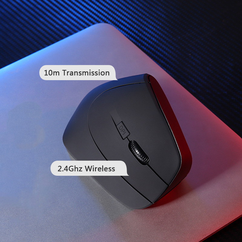 Novi okomiti punjivi miš 2.4G bežični miševi za računalne igre 3200DPI optički ergonomski miš žičani USB miš za prijenosno računalo