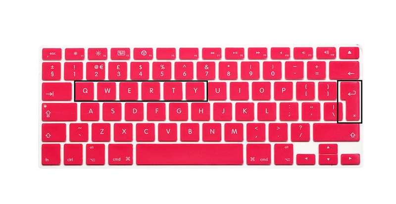 За Apple Macbook Air Pro Retina 13" 15" 17" Европейска клавиатура 2013 2014 2015 EU/UK English Silicone Keyboard Skin Cover Shield