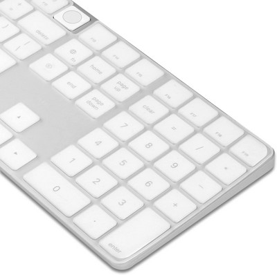 Apple Magic Keyboard Touch ID un Numeric A2520 (2022. gada Mac Studio un 2021. gada Apple iMac 24 collu M1 Chip) tastatūras vāka apvalkam