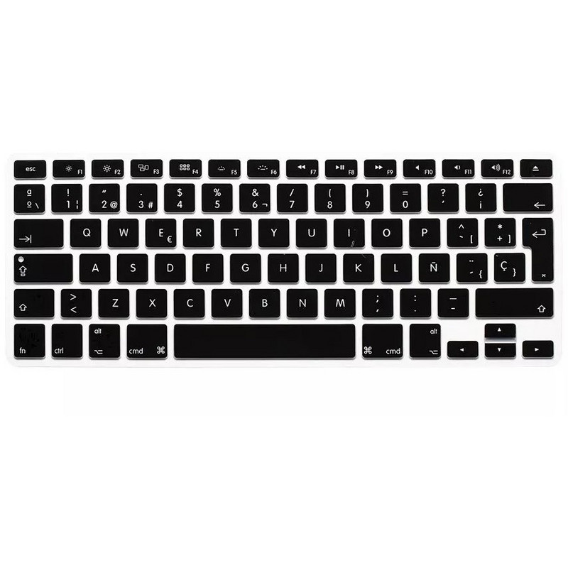Kryt klávesnice Euro EU ESP Spanish pre Macbook Air Pro Retina 13 15 A1502 A1398 Chránič klávesnice pre iMac PC