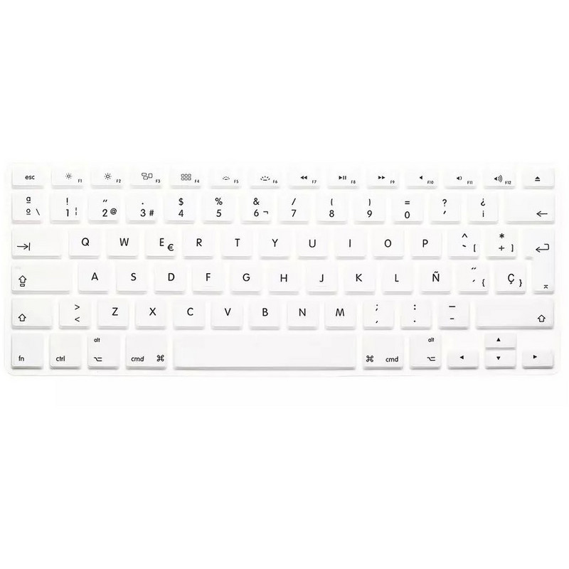 Kryt klávesnice Euro EU ESP Spanish pre Macbook Air Pro Retina 13 15 A1502 A1398 Chránič klávesnice pre iMac PC