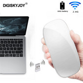 Magic Mouse za Apple Wireless Mouse Ultra Thin Arc Touch Mause USB optički tihi miševi za Microsoft Mac Laptop PC Tablet IOS