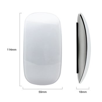 Magic Mouse For Apple Wireless Mouse Ultra Thin Arc Touch Mause USB Optical Silent Mice For Microsoft Mac Laptop PC Tablet IOS