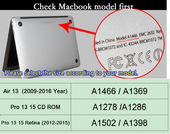 Капак на японската клавиатура за Macbook Air 13 Pro Retina 13 15 Японски капак на клавиатурата EU US A1466 A1398 A1278 Силиконов капак на клавиатурата