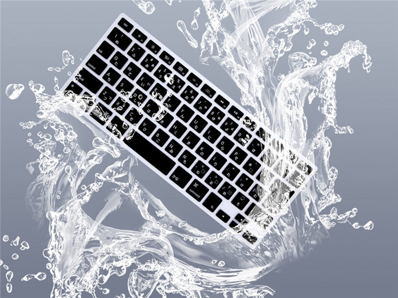 Silikónový kryt klávesnice pre Macbook Air 13 Pro Retina 13 15, japonský, pre EÚ a USA, A1466 A1398 A1278