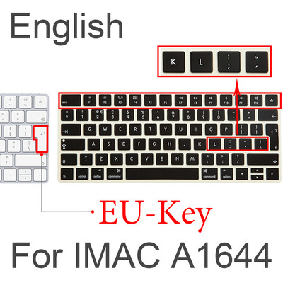 Tanka ESP španjolska tipkovnica, silikonska maska za Apple Magic bežičnu Bluetooth tipkovnicu MLA22LL/ A1314 (A1644, izdano 2015.)