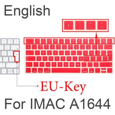 Tanka ESP španjolska tipkovnica, silikonska maska za Apple Magic bežičnu Bluetooth tipkovnicu MLA22LL/ A1314 (A1644, izdano 2015.)