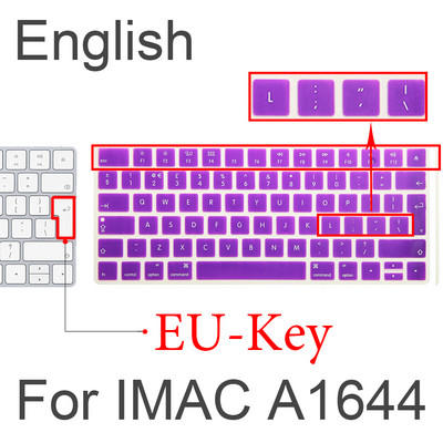 Tanka ESP španjolska tipkovnica, silikonska maska za Apple Magic bežičnu Bluetooth tipkovnicu MLA22LL/ A1314 (A1644, izdano 2015.)