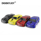 Mini 2.4G bežični miš Cool računalni miševi USB igrački 1600 DPI optički 3D sportski automobilski miš za PC prijenosno računalo Tablet računalo Poklon za djecu