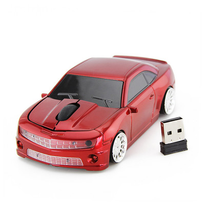 Mini 2.4G bežični miš Cool računalni miševi USB igrački 1600 DPI optički 3D sportski automobilski miš za PC prijenosno računalo Tablet računalo Poklon za djecu