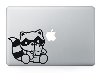 YCSTICKER Black Partial Skin Stickers for MacbookPro 16 Wild-curl up Laptop Sticker for Macbookpro air retina11 13 15 16 Vinyl
