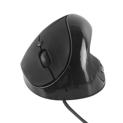 Káblová vertikálna myš pre hráčov, optická nabíjateľná ergonomická myš, tiché herné myši pre počítače so systémom Windows, Mac, tablety, notebooky, kancelárie