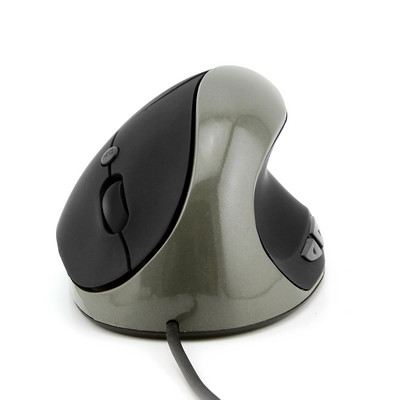 Káblová vertikálna myš pre hráčov, optická nabíjateľná ergonomická myš, tiché herné myši pre počítače so systémom Windows, Mac, tablety, notebooky, kancelárie