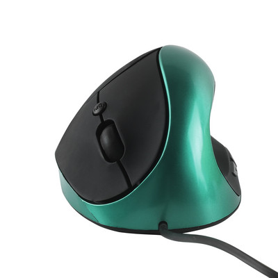 Káblová vertikálna myš pre hráčov, optická nabíjateľná ergonomická myš, tiché herné myši pre počítače so systémom Windows, Mac, tablety, notebooky, kancelárie