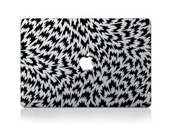 YCSTICKER Design F Аксесоари за лаптоп Черен винилов трансфер Oracal Decals Sticker Skin за MacBook AIR RETINA 11 12 13 15