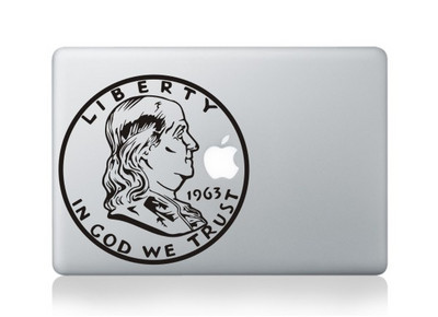 YCSTICKER Dizajn F Príslušenstvo k notebookom Čierne vinylové transferové nálepky Oracal Samolepky Skin pre MacBook AIR RETINA 11 12 13 15