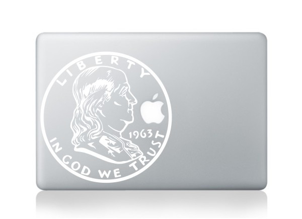 YCSTICKER Dizajn F Príslušenstvo k notebookom Čierne vinylové transferové nálepky Oracal Samolepky Skin pre MacBook AIR RETINA 11 12 13 15