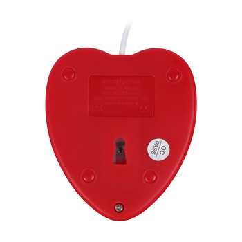 Компютърна кабелна мишка USB оптична креативна игра Сладка Mause Ергономична любовна сърце 3D мишки за лаптоп PC Tablet Notebook Girl Gift