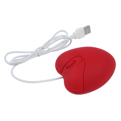 Kompiuterio laidinė pelė USB optinė kūrybinė žaidimai Miela Mause Ergonomiška Love Heart 3D pelė nešiojamam kompiuteriui planšetiniam kompiuteriui Nešiojamojo kompiuterio dovana merginai