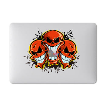 YCSTICKER Cartoon Laptop Skin Notebook прозрачни стикери за 15 инча 16 инча 13 инча Компютърен стикер за Macbook/ AIR RETINA