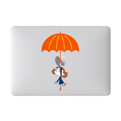 YCSTICKER Cartoon Laptop Skin Notebook Prozirne naljepnice za 15 inča 16 inča 13 inča Računalo naljepnica za Macbook/ AIR RETINA