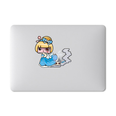 YCSTICKER Cartoon Laptop Skin Notebook Prozirne naljepnice za 15 inča 16 inča 13 inča Računalo naljepnica za Macbook/ AIR RETINA