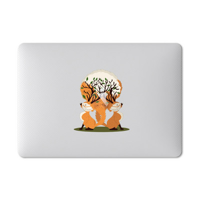 YCSTICKER Cartoon Laptop Skin Notebook Prozirne naljepnice za 15 inča 16 inča 13 inča Računalo naljepnica za Macbook/ AIR RETINA