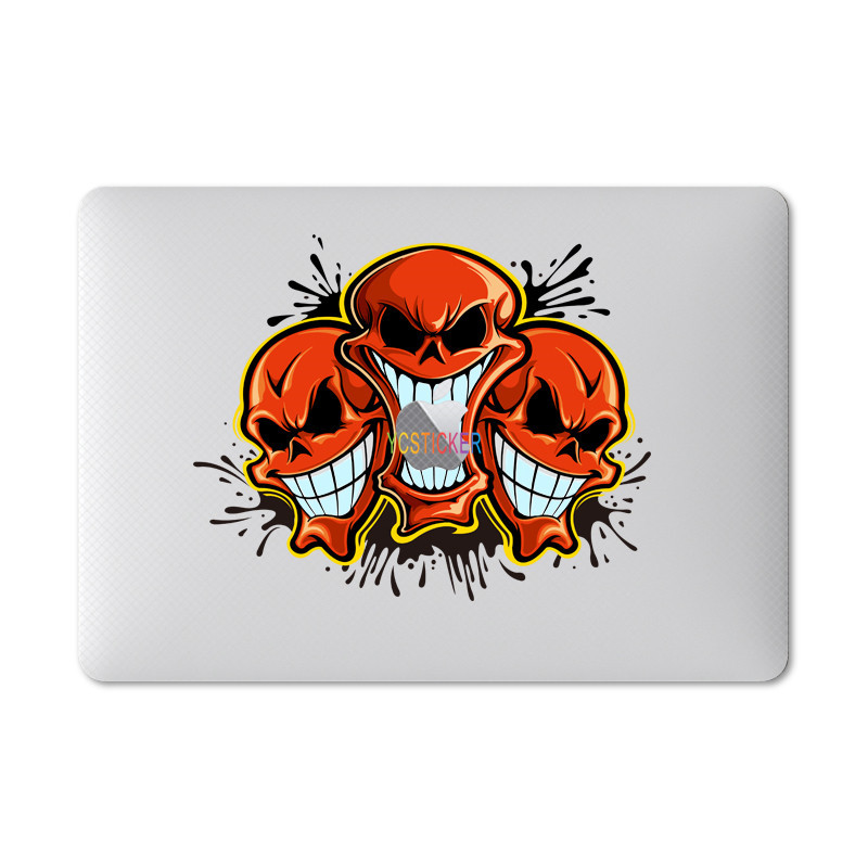 YCSTICKER Cartoon Laptop Skin Notebook Prozirne naljepnice za 15 inča 16 inča 13 inča Računalo naljepnica za Macbook/ AIR RETINA