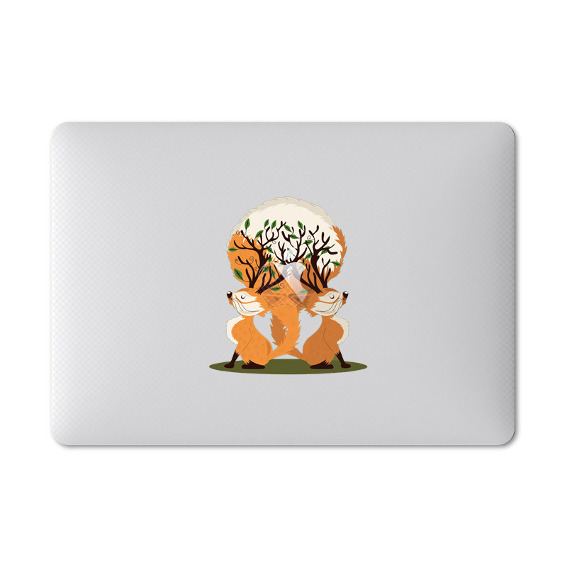 YCSTICKER Cartoon Laptop Skin Notebook Prozirne naljepnice za 15 inča 16 inča 13 inča Računalo naljepnica za Macbook/ AIR RETINA