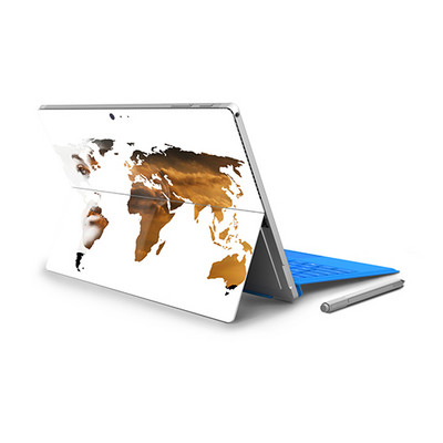 Έγχρωμες επιφάνειες Laptop Εγκεφάλου για Microsoft Surface Pro 4 Pro 5 Πίσω κάλυμμα Αυτοκόλλητα PVC κατά της σκόνης για Surface Pro 6 Shell Decal