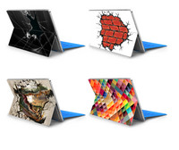 Επεξεργασίες φορητών υπολογιστών για Microsoft Surface Pro 7 4 Pro 5 Πολύχρωμο πίσω κάλυμμα κατά της σκόνης Αυτοκόλλητα αυτοκόλλητων βινυλίου από PVC για Surface Pro 6